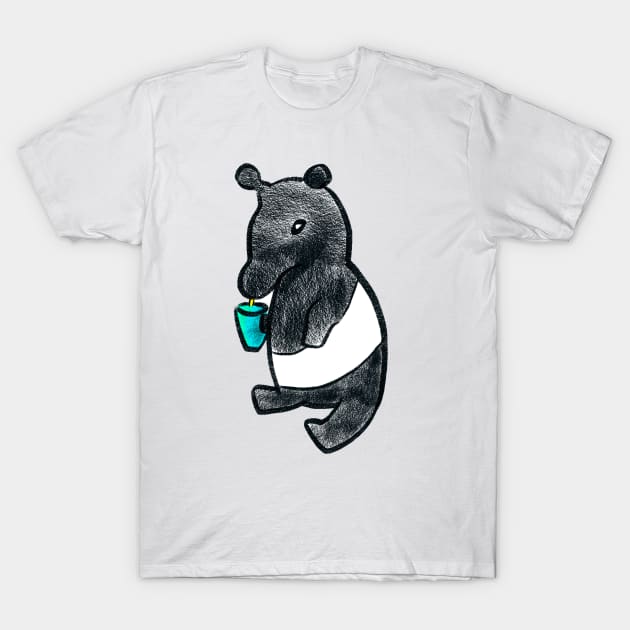 a TAPIR,Animals Collection T-Shirt by iluvu